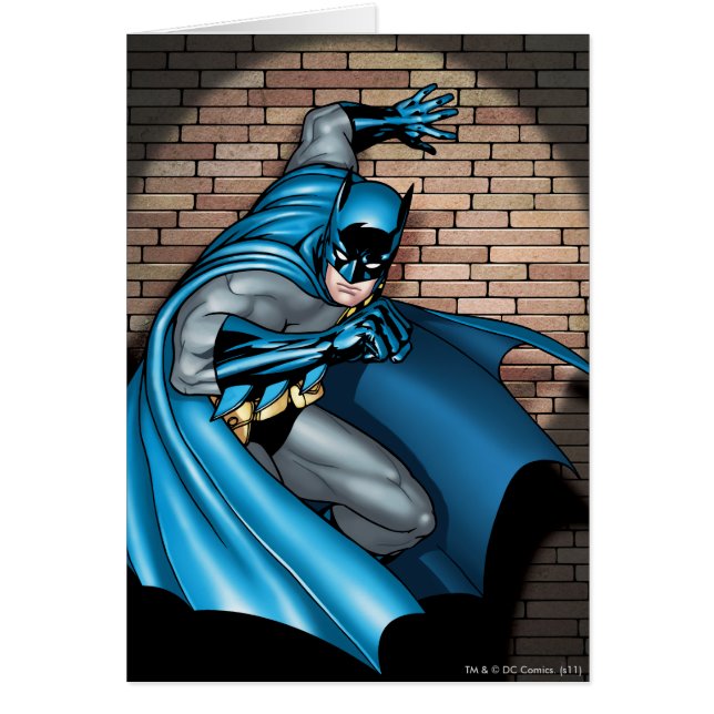 Cartão Batman Scenes - Em Destaque (Frente)