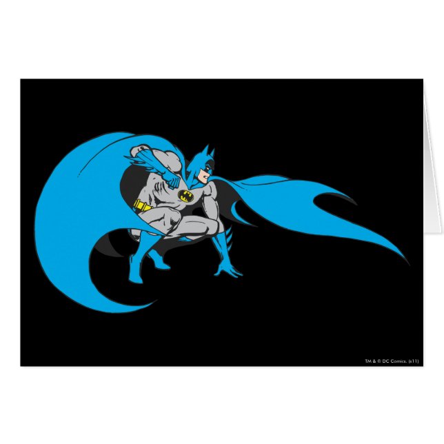 Cartão Batman Squats 2 (Frente Horizontal)