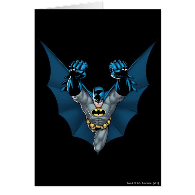 Cartão Batman Stands (Frente)