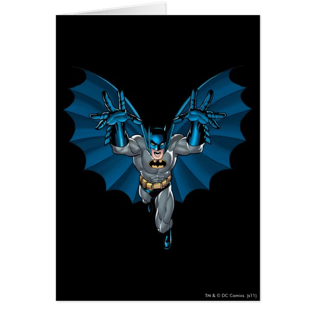 Cartão Batman Yells (Frente)