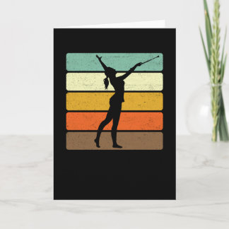 Cartão Baton Twirling Spruch Sport Twirl