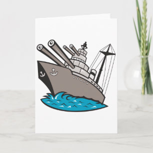 Cartão Battleship Greeting Cards