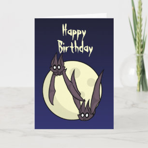 Cartão Batty Birthday Card