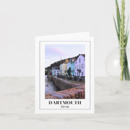 Cartão Bayards Cove, Dartmouth, Devon