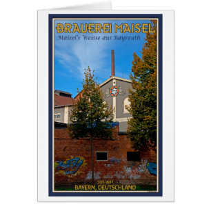 Cartão Bayreuth - Maisel Brauerei