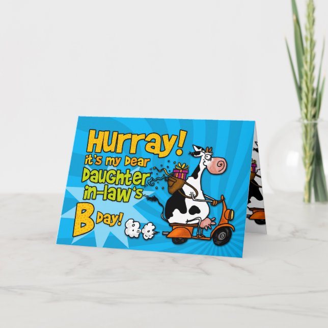 Cartão bd scooter vaca - nora (Frente)