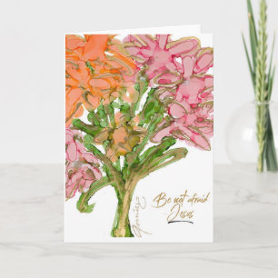 Cartão Be Not Afraid Lovitude Greeting Card