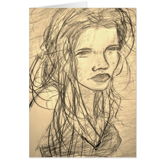 Cartão Beach Girl (Frente)