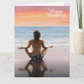 Cartão Beach Girl