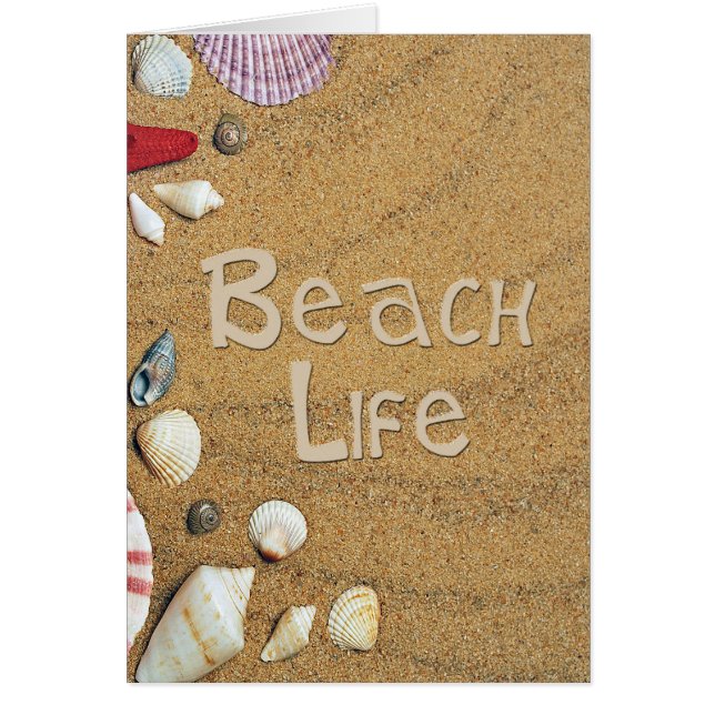 Cartão Beach Life (Frente)
