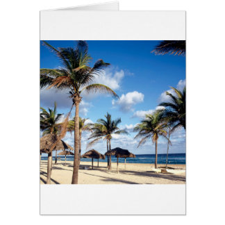Cartão Beach Playas Cuba
