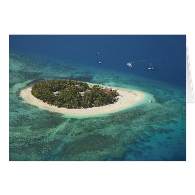 Cartão Beachcomber Island Resort, Fiji (Frente Horizontal)
