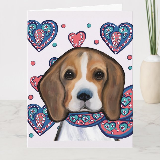 Cartão Beagle         (Frente)