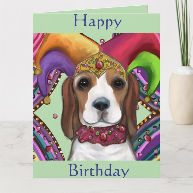 CARTÃO BEAGLE  (Frente)