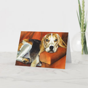 Cartão Beagle, Greeting Card