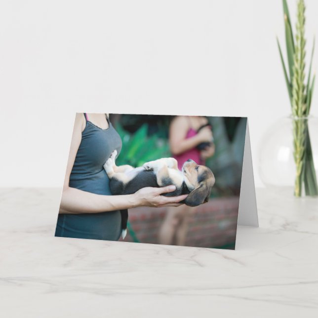 Cartão Beagle Horizontal (Frente)