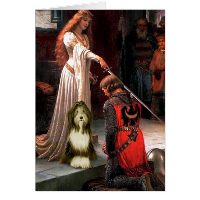 Cartão Beardie 9 - A Accolade (Frente)