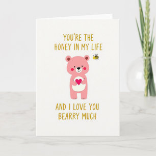 Cartão Beary Much Love