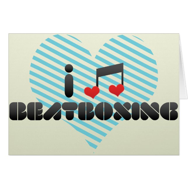 Cartão Beatboxing (Frente Horizontal)