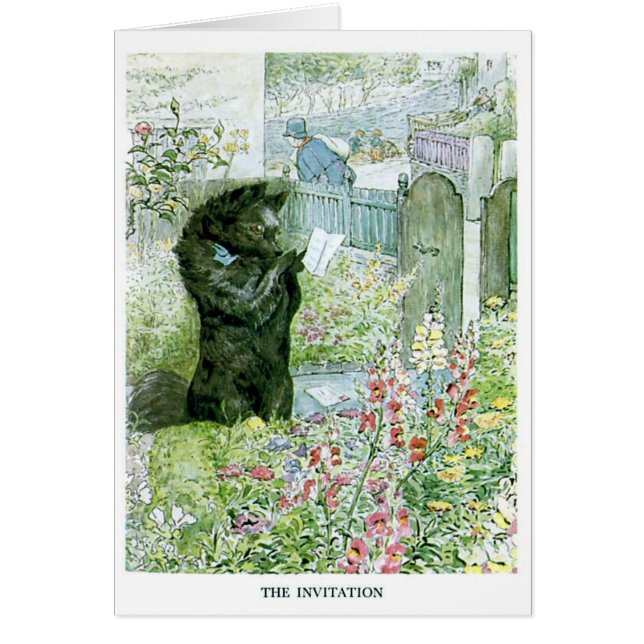 Cartão Beatrix Potter (Frente)