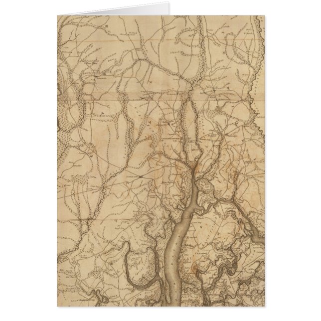 Cartão Beaufort District, Carolina do Sul (Frente)