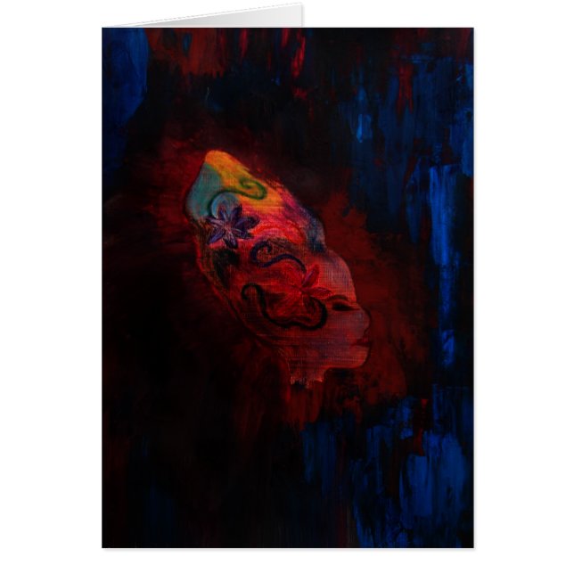 Cartão Beaute Africaine (Frente)