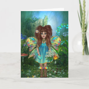 Cartão Beautiful Fairy All Occasion Greeting Card