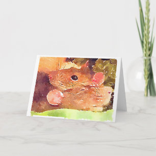 Cartão Beautiful Rats Greeting Card