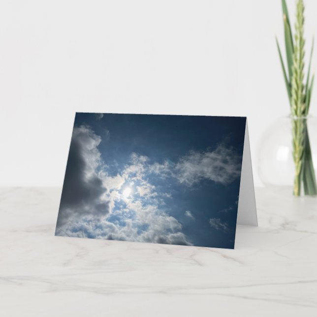 Cartão Beautiful Sky#2 (Frente)