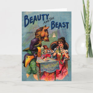 Cartão Beauty and the Beast, Greeting Card