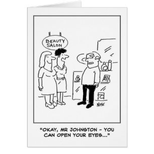 Cartão Beauty Salon Surprise