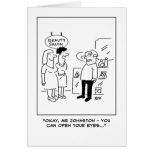 Cartão Beauty Salon Surprise