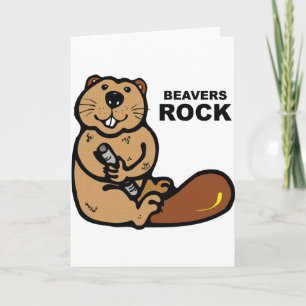 Cartão Beavers Rock