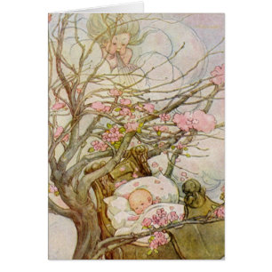 Cartão Bebé bonito