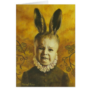 Cartão Bebê Bunny Mutant Design
