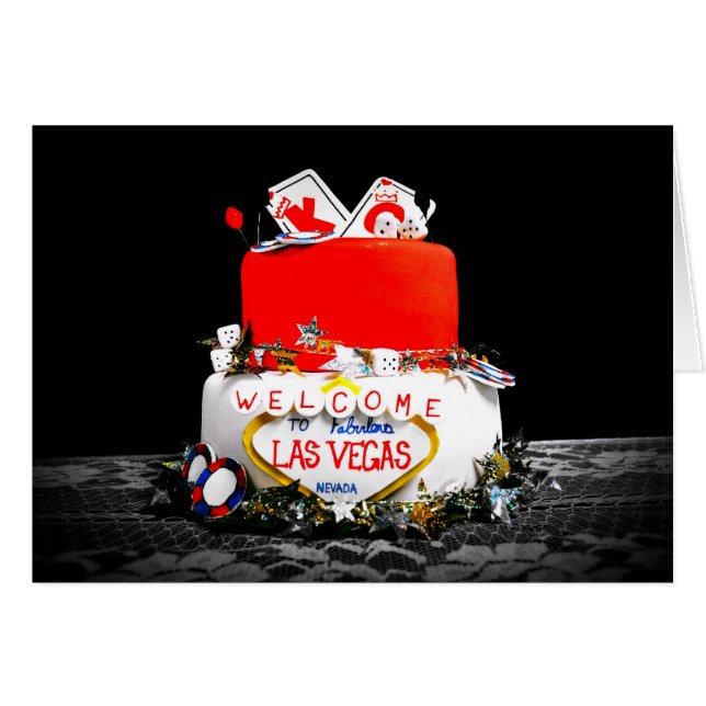 Cartão Bebê de Vegas! (Frente Horizontal)