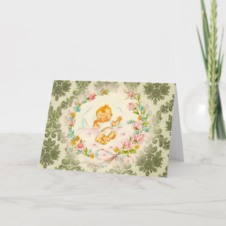 Cartão Bebê do Victorian