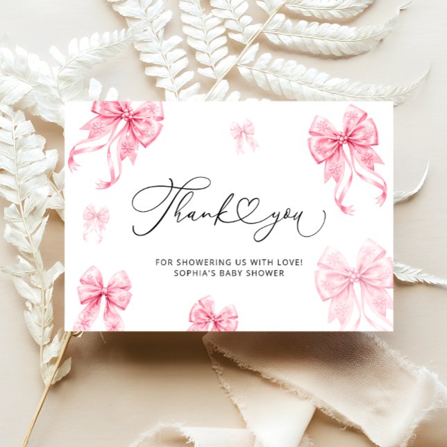 Cartão Bebê É Frio Fora Do Chá de fraldas Garota Obrigado (Criador carregado)