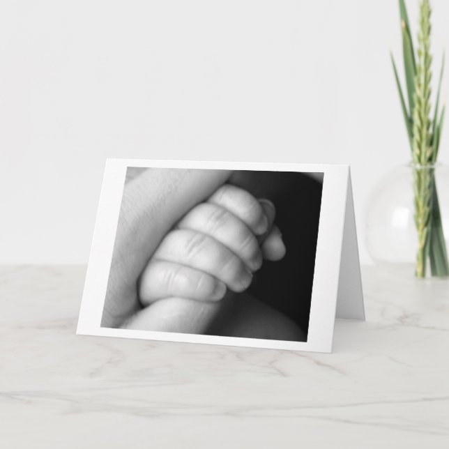 Cartão Bebê novo (Frente)