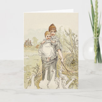 Cartão Bebê Vintage