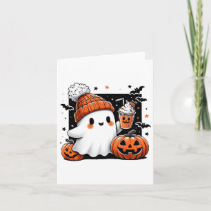 Cartão Bebendo Fantástico Café de Café Halloween