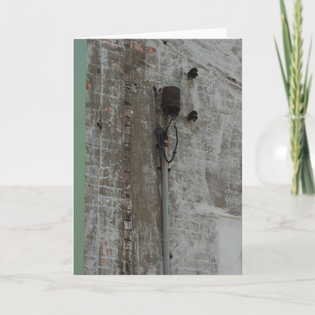 Cartão Beco traseiro (Frente)