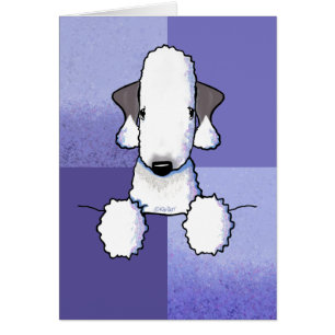Cartão Bedlington Terrier