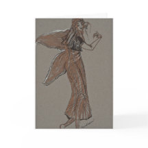 Cartão beduíno do anjo