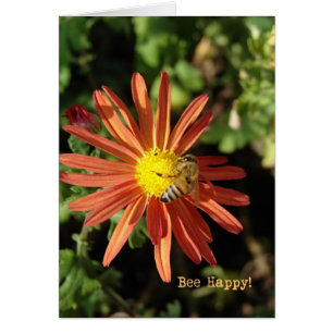 Cartão Bee Happy