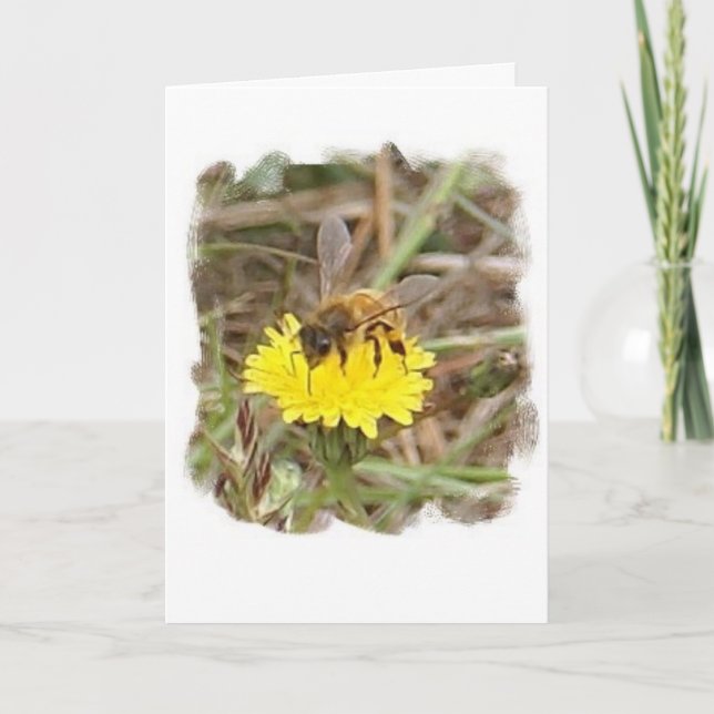 Cartão Bee Happy Birthday (Frente)