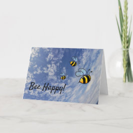 Cartão Bee Happy Card