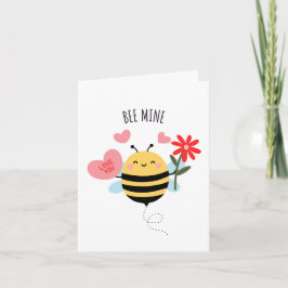 Cartão Bee Mine Greeting Card
