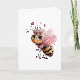 Cartão Bee Mine Valentine Card