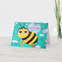 Bee My Honey Dia de as mães Card
